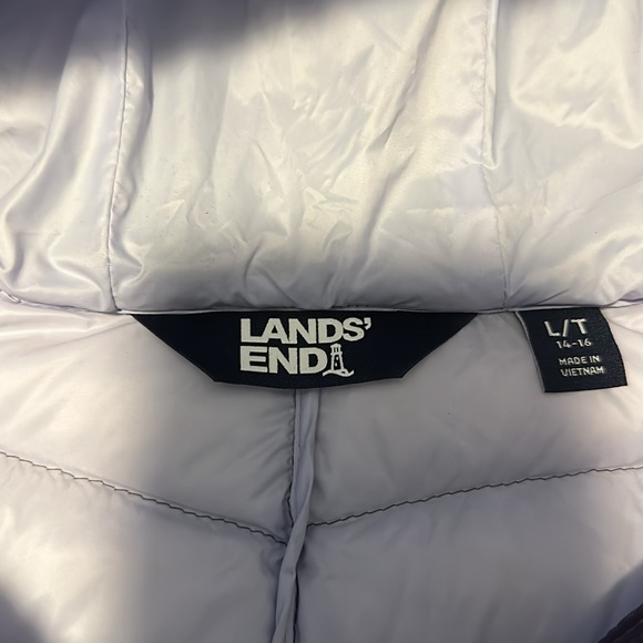 Lands’ End BlackBerry winter coat, size Large Tall (L/T), excellent condition. - Picture 4 of 4